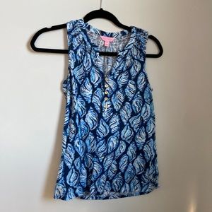 Lilly Pulitzer cotton tank in XXS